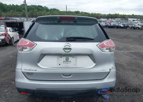 2016 Nissan Rogue S из США, поврежденный, VIN KNMAT2MV5GP625234